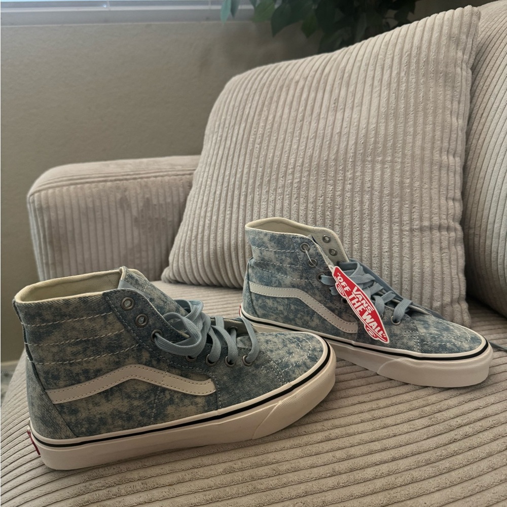 Vans Denim Blue acid wash High-Tops - Picture 4 of 8